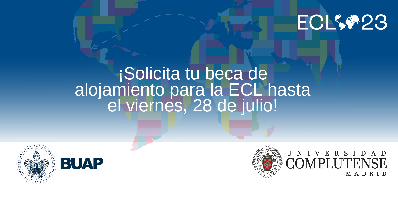 28 de julio, último día para solicitar las becas de alojamiento para la ECL 2023